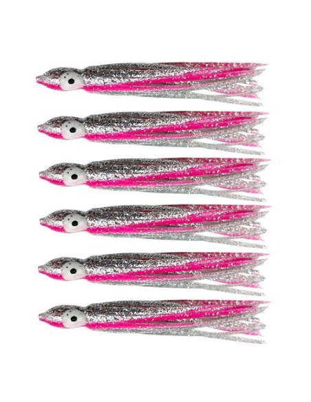 Polvo Daiwa 3.5 SPW-Silver Pink White